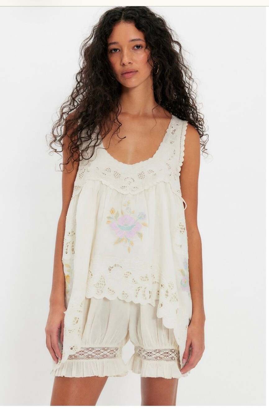 Free People Eye Catcher Bloomsie Romper